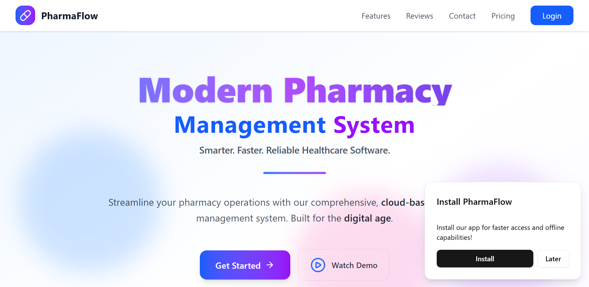 Pharma Management System